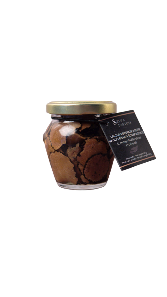 Summer Truffle slices in olive oil (CARPACCIO)